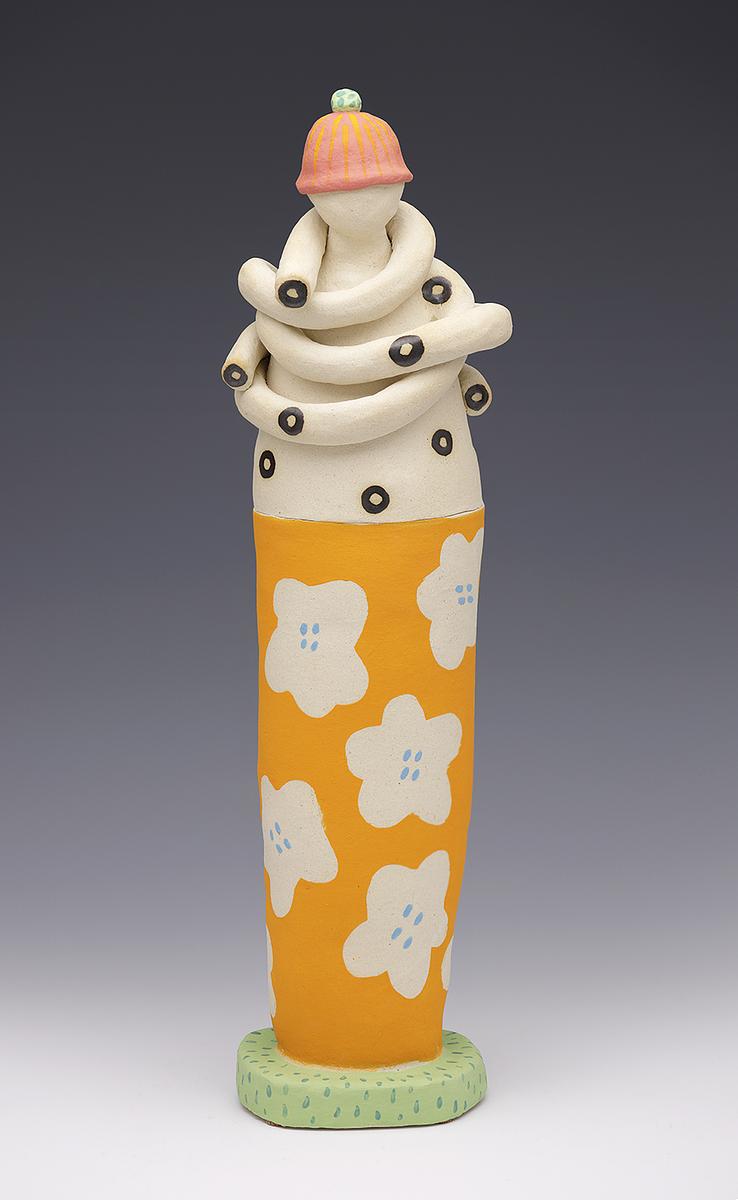 Figure with tangled arms