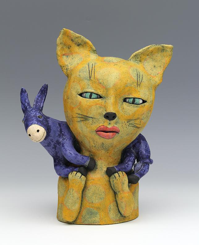 Cat with Donkey