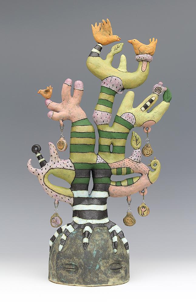 clay ceramic sculpture by sara swink