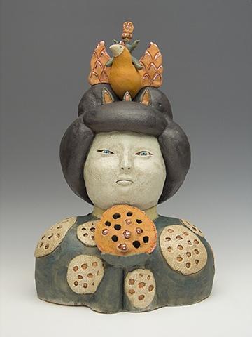 clay ceramic sculpture animal by sara swink