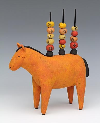 clay ceramic sculpture animal by sara swink