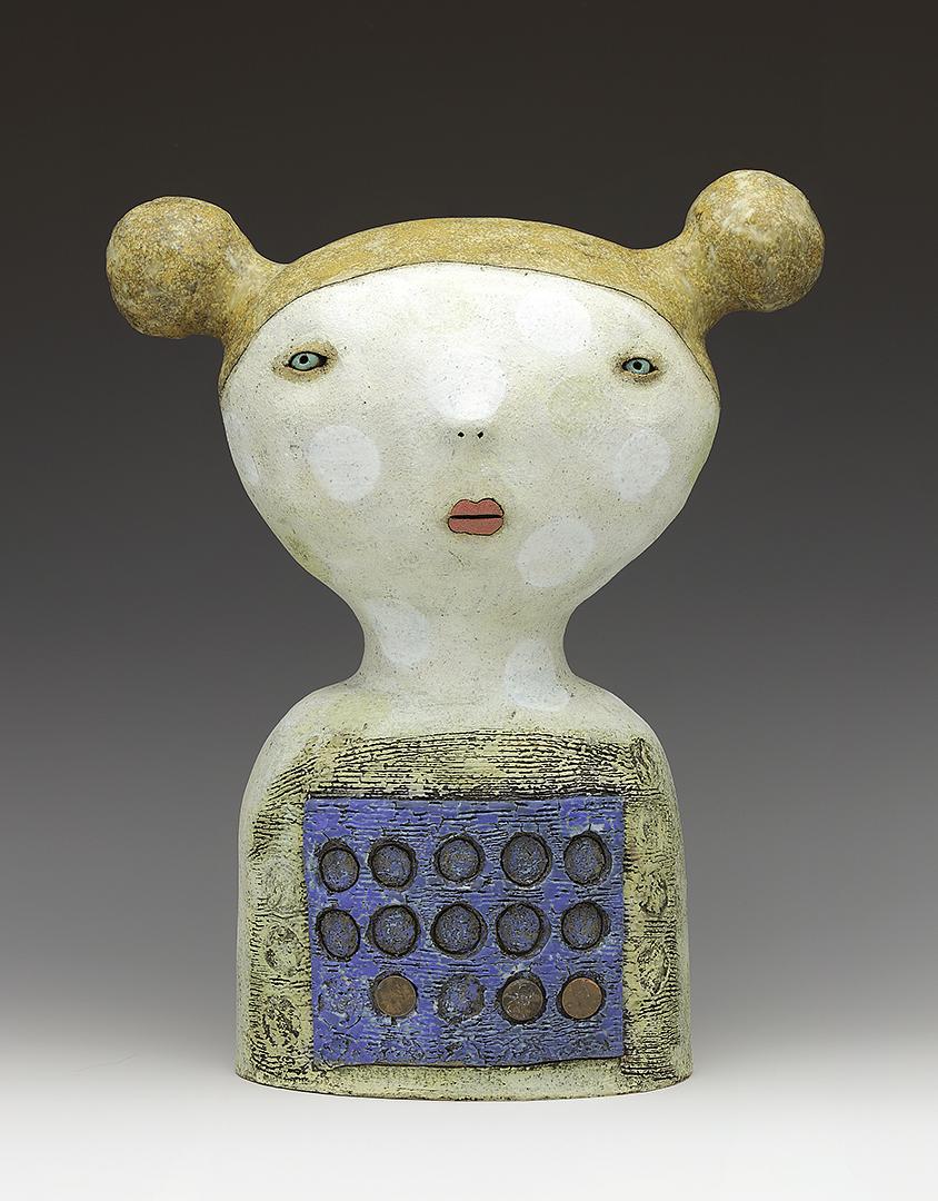 clay ceramic sculpture figure penny by sara swink