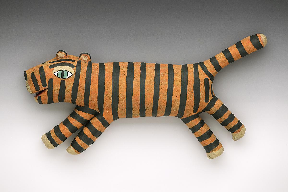 Bold-Striped Wall Tiger