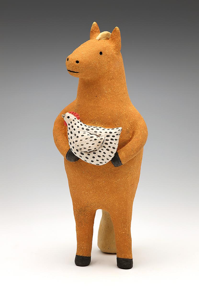 Horse with Chicken