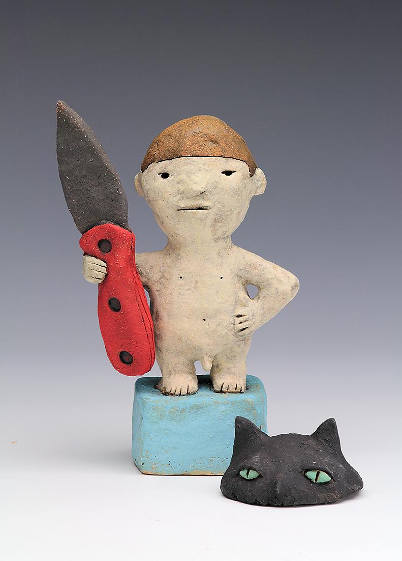 ceramic figure Sara Swink