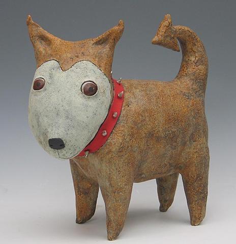 clay ceramic sculpture animal by sara swink