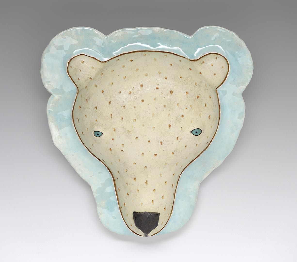 polar bear, ice, glacier, melt, global warming, aura, water