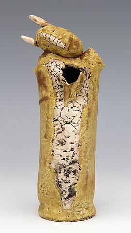 clay ceramic sculpture animal by sara swink