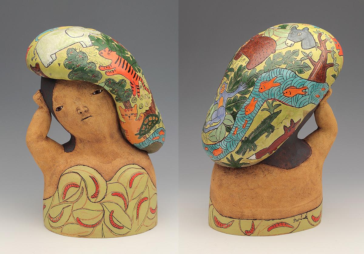 clay ceramic sculpture by sara swink