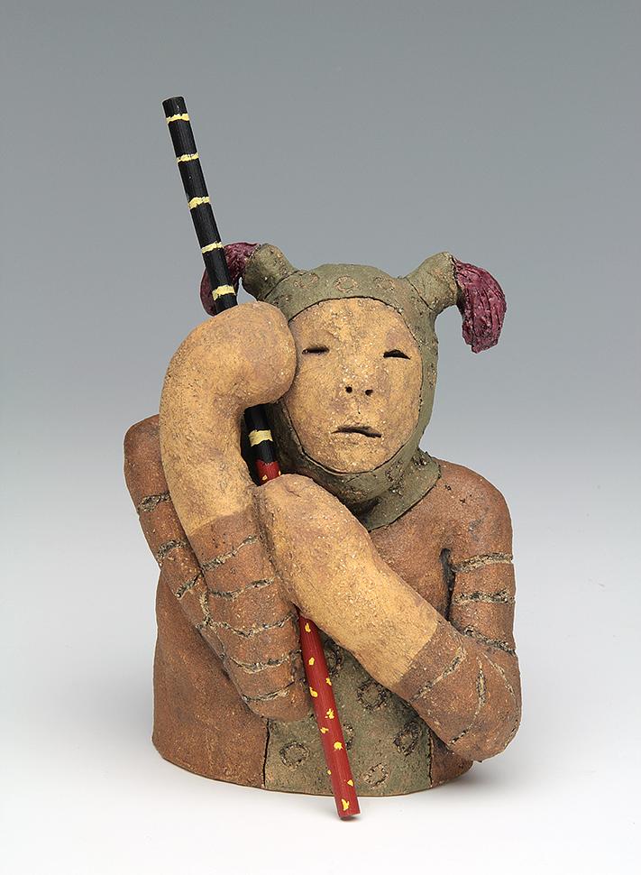ceramic figure by Sara Swink