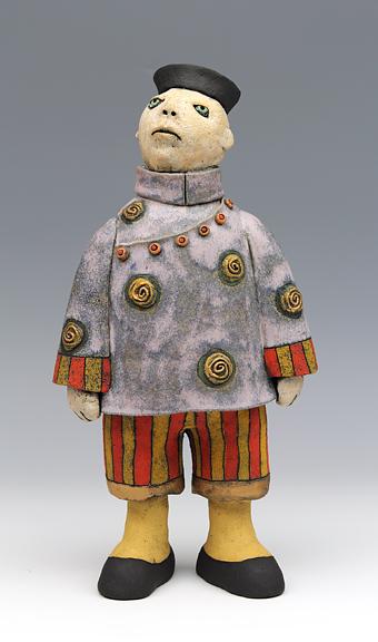 ceramic figure by Sara Swink