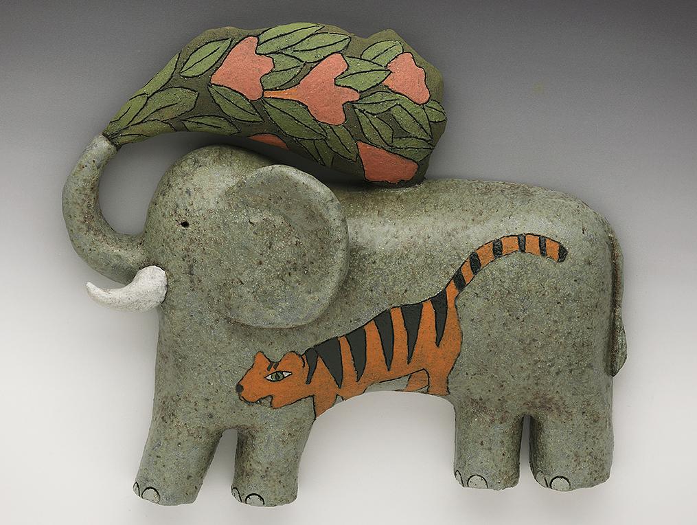 Jungle Life wall piece