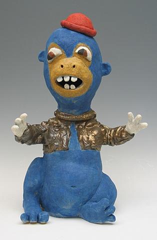 clay ceramic sculpture animal by sara swink