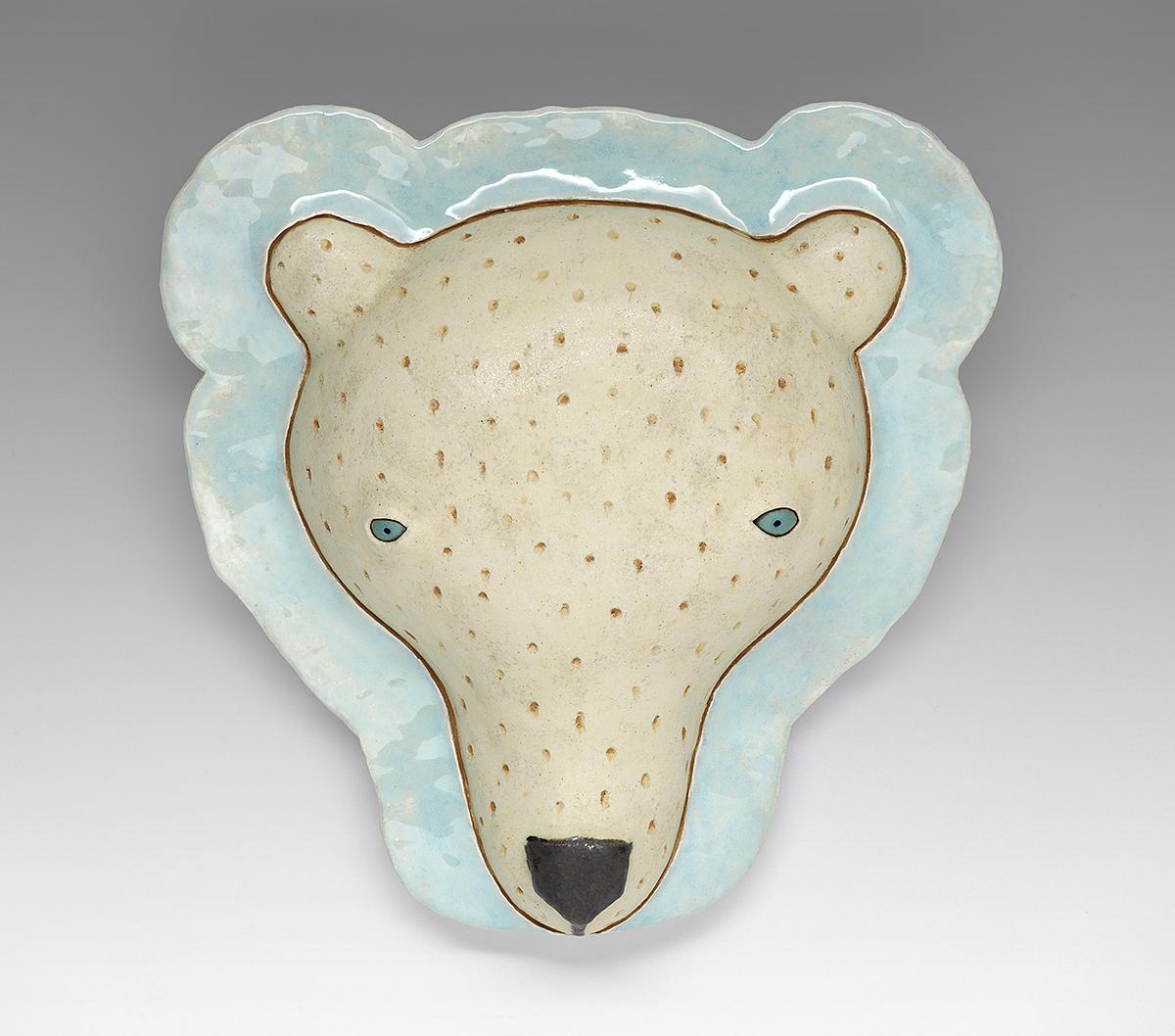 polar bear, ice, glacier, melt, global warming, aura, water