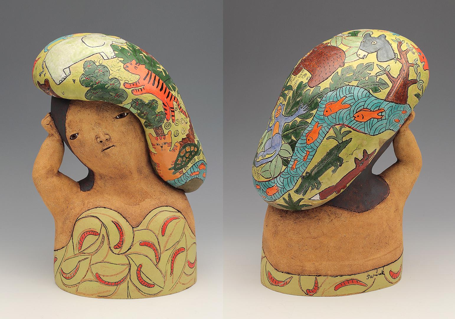 clay ceramic sculpture by sara swink