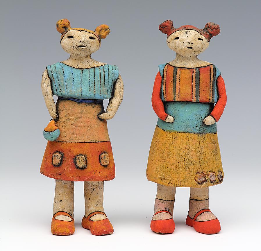 ceramic figure by Sara Swink