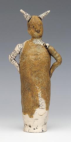 clay ceramic sculpture animal by sara swink