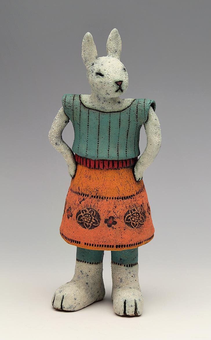Hood Rabbit Orange